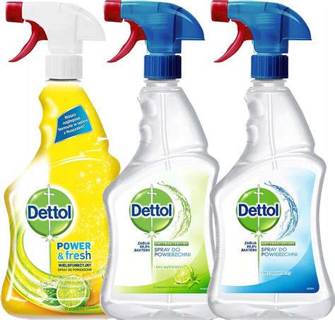 Dettol Antybakteryjny Wielofunkcyjny Spray 3X500Ml Opinie I