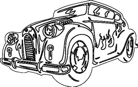 Printable Coloring Pages Old School Cars Coloring Home