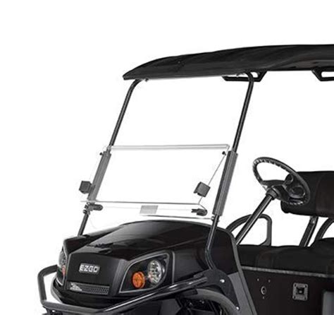 Ezgo Express S6l6 Long Top Golf Cart Clear Folding Windshield Us