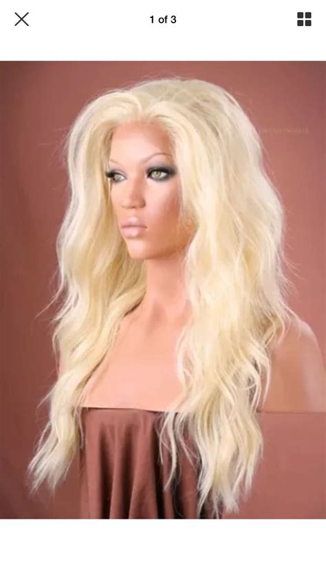 Full Lace Wig Platinum Blonde 613 Body Wave Wig Hairstyles Full Lace Wig Lace Wigs