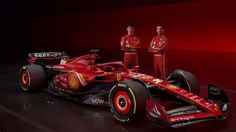 Ferrari lève le voile sur la SF 24 sa monoplace pour la saison 2024 de F1