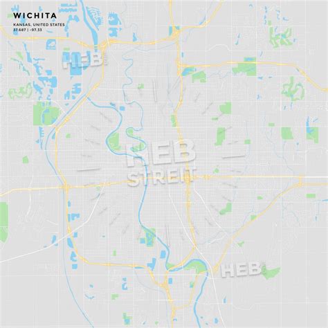 Printable Street Map Of Wichita Ks - Printable Maps