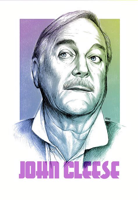 John Cleese Jan Mixed Media By Greg Joens Fine Art America