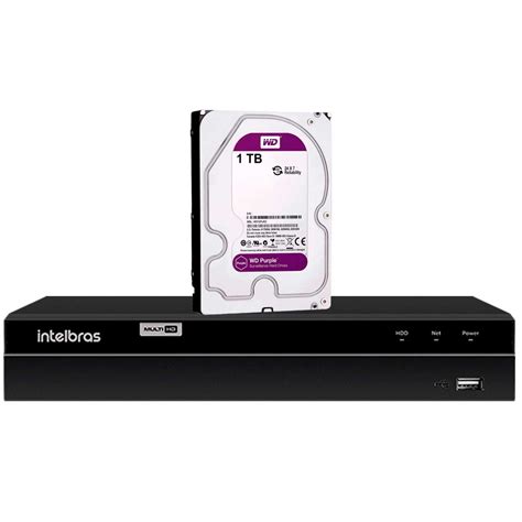 Dvr Intelbras Mhdx Full Hd P Canais Gravador Digital De