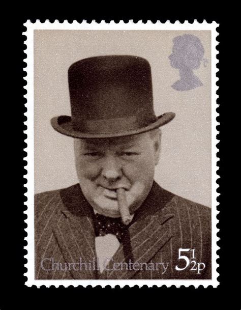 Commemorative Stamp Sir Winston Churchill Centenary