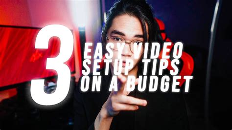 Youtube Setups Easy Tips On A Budget Youtube