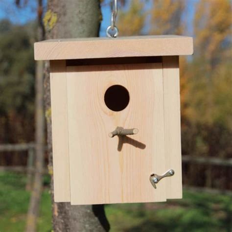 Caja nido Basic para páridos y otras pequeñas aves insectívoras