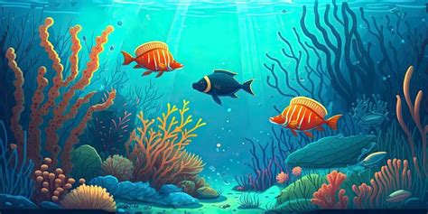 Under The Sea Cartoon Stock Photos, Images and Backgrounds for Free ...