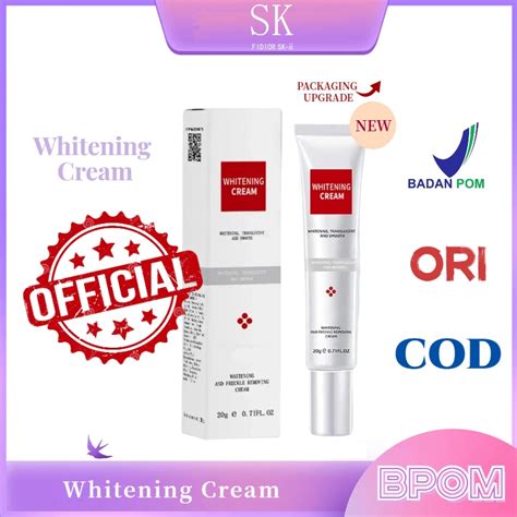 Jual Cod Bpomnew Packaging Whitening Krim Pemutih Freckle Original