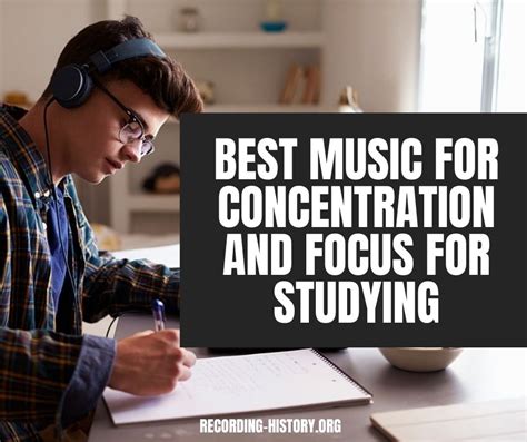 Best Music For Concentration And Focus For Studying