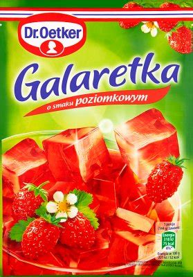 Dr Oetker Galaretka O Smaku Poziomkowym