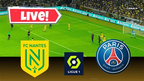 Nantes Vs Paris Saint Germain Ligue Efootball Pes