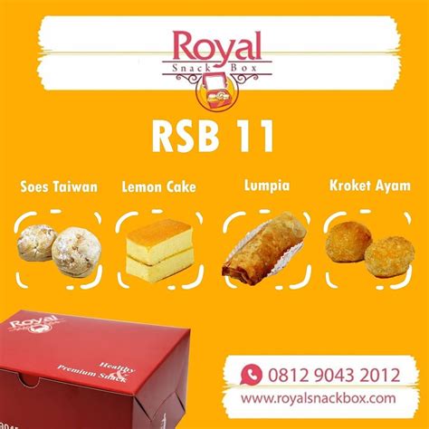 pesan snack box  tanjung barat royal snack box