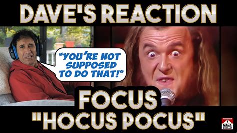 Daves Reaction Focus — Hocus Pocus Youtube