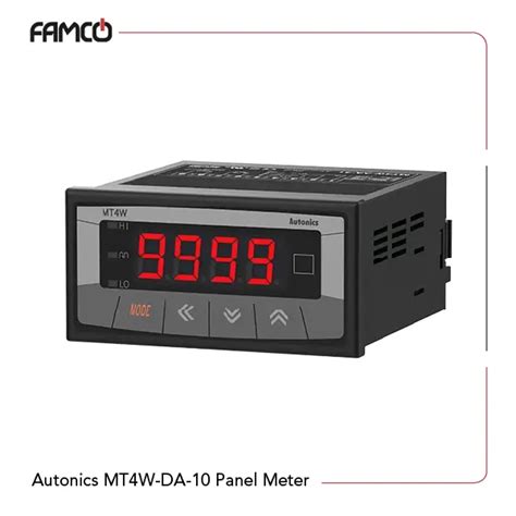 Autonics Mt W Da Panel Meter Famco