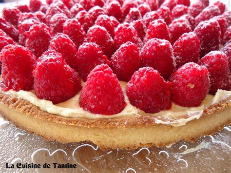 Tarte Aux Framboises Cuisine De Tantine