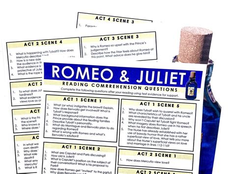 Romeo And Juliet Unit Plan