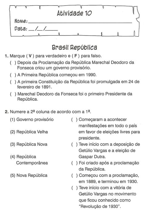 Atividades De Historia Eja - RETOEDU