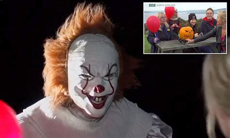 Bizarre Moment This Morning Tracks Down Real Life Pennywise The Clown