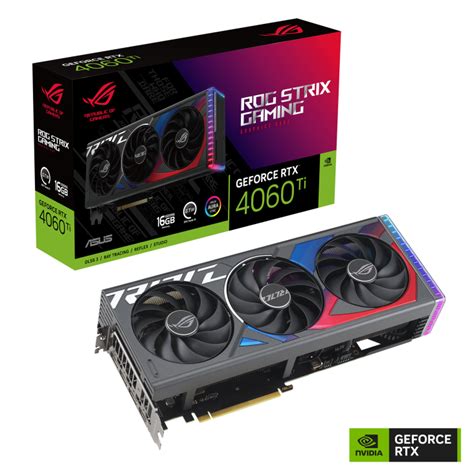 Rog Strix Geforce Rtx™ 4060 Ti 16gb Gddr6 Graphics Cards Rog Canada