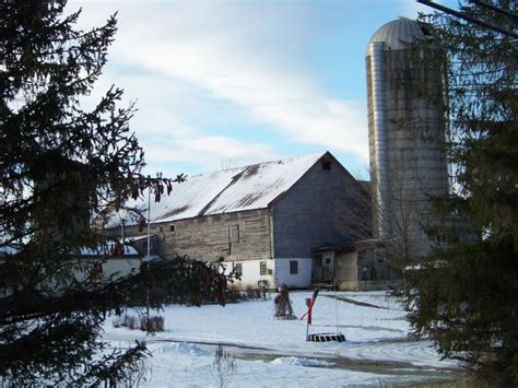 Old Barns On Christmas Day Otsego Schoharie And Schenectady Counties