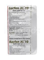 Bacfen XL 10mg Capsule 10 S Price Uses Side Effects Netmeds