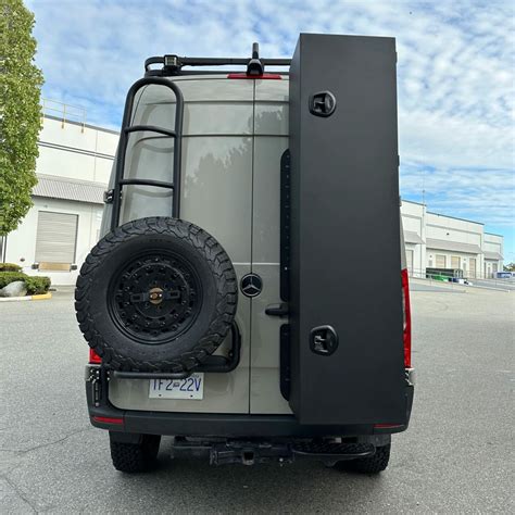 Tec Vanlife Rear Door Universal Camper Van Rear Door Cargo Ski Box