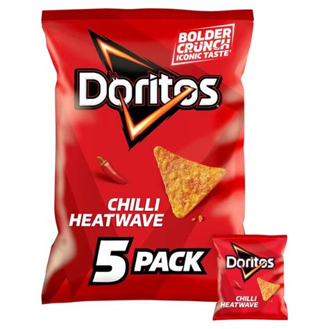 Doritos Chilli Heatwave Tortilla Chips Multipack Crisps Ocado