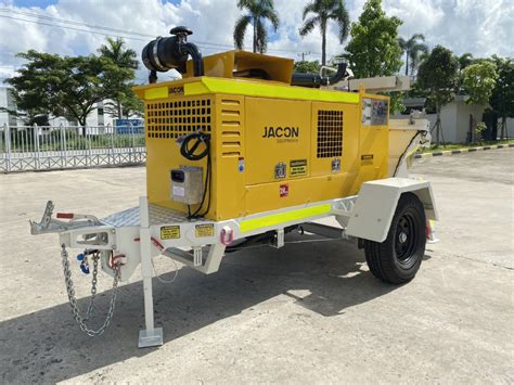 S45 Trailer Mounted Concrete Pump Jacon Equipment