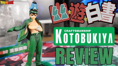 Yusuke Urameshi Artfx J Figure Unboxing Review Yuyu Hakusho Youtube