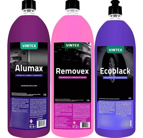 Kit Removex Alumax Desengraxante Ecoblack 1 5l Vintex Vonixx MercadoLivre