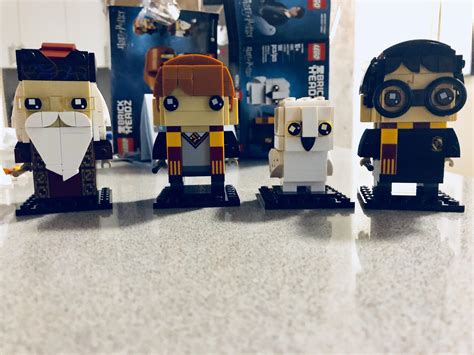 I love the new Harry Potter BrickHeadz! : r/lego