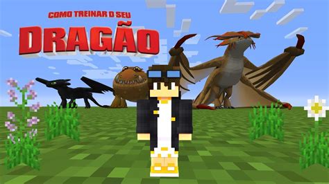 Minecraft NOVO MOD DE COMO TREINAR SEU DRAGÃO STHAN YouTube