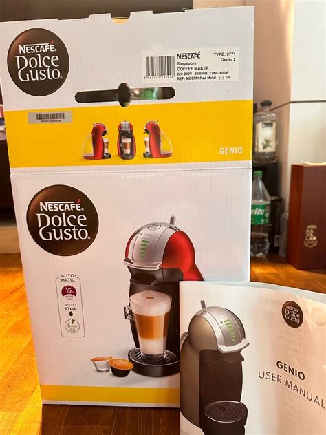 Brand New Nescafe Dolce Gusto Genio Tv Home Appliances Kitchen