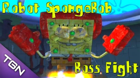SpongeBob Battle For Bikini Bottom Boss Fight Final Boss YouTube