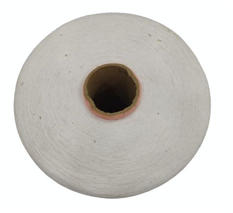 Ring Spun 3 Ply White Plain Combed Cotton Yarn Count 30 At Rs 55