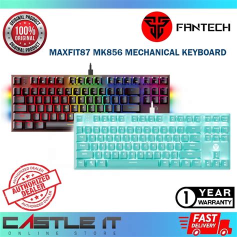 Fantech Mk Maxfit Mint Edition Black Customizeable Full Size