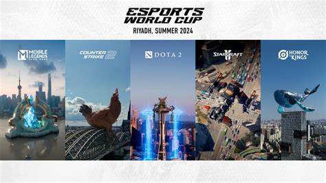 [Video] Esports World Cup unveils first five games | Esports World Cup ...