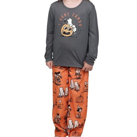 Nite Nite Munki Munki Peanuts Halloween Pajama Set Depop