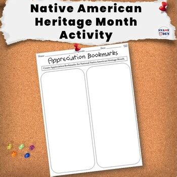 National Native American Heritage Month Activity Craft and Writing