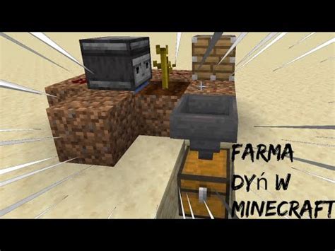 Jak Zrobi Automatyczn Farm Dy W Minecraft Tutorial Youtube