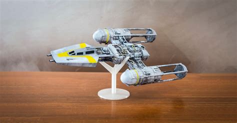 Y Wing, Star Wars, Spaceship Model, 3D Printed, Collectable, Display ...