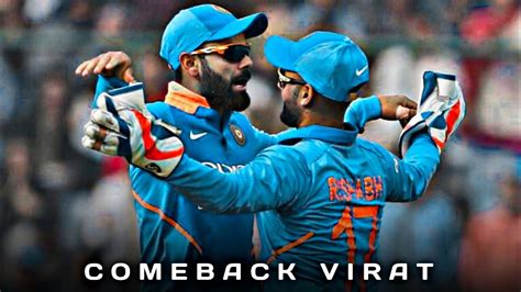 Virat Kohli Comeback India Team Whatsapp Status Video Rishabhpant