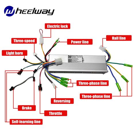 36v48v 500w 800w1000w Parallel Controller Electric Bicycle Scooter Conversion Dual Drive Motor