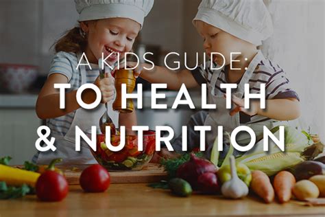 A Kid's Guide to Health and Nutrition: Cooking and Eating for Good Health