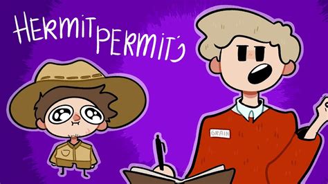 Grian HeLpS Scar Get A New Hermit Permit Hermitcraft Animatic