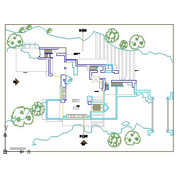 Falling Water House Plan