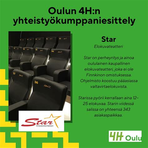 Oulun H N Yhteisty Kumppaniesittely Elokuvateatteri Star Oulun H