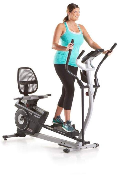 Ifit Proform Hybrid Trainer Elite Elliptical And Recumbent Bike With 2 Workout Dvds And Meal