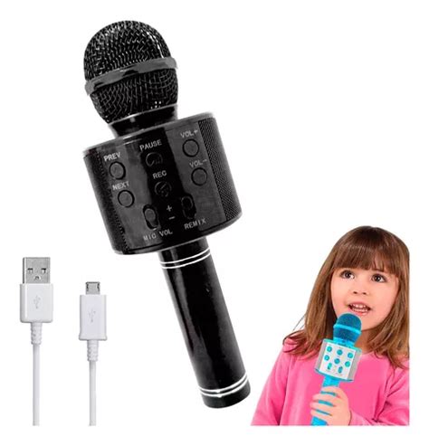 Microfono Karaoke Bluetooth Inalambrico Parlante Recargable